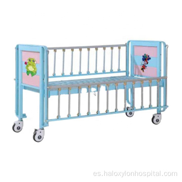 Cama de hospital Un manual de manivela Hospital Cama para niños